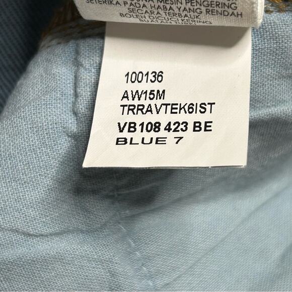 Victoria Beckham Denim Flare Leg Jeans Blue 7 Wash Size 31 - Picture 9 of 12